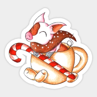 Cozy Cocoa Sticker